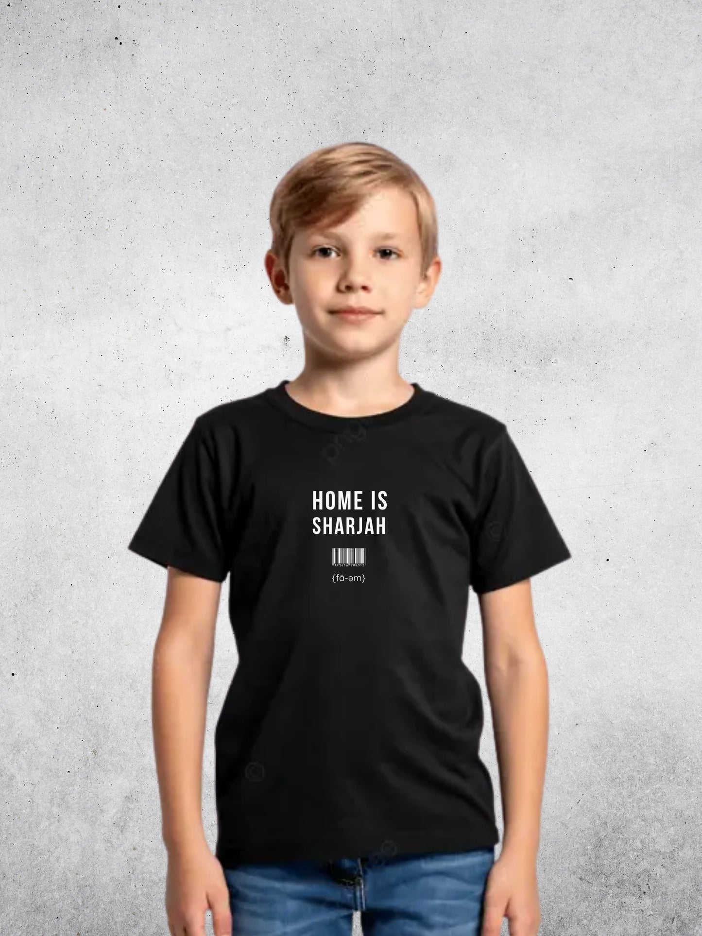 Home is Sharjah (Kids) - T-shirt