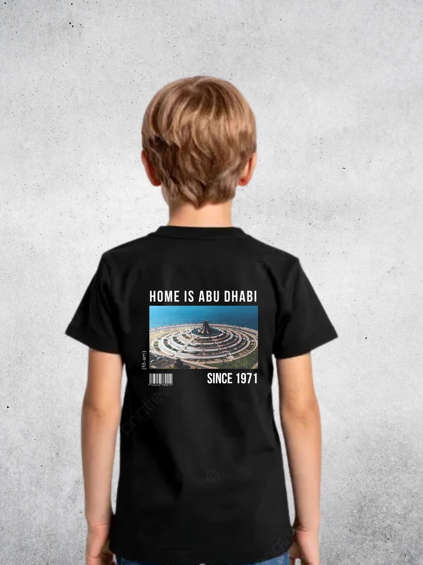 Home is Abu Dhabi (Kids) - T-shirt