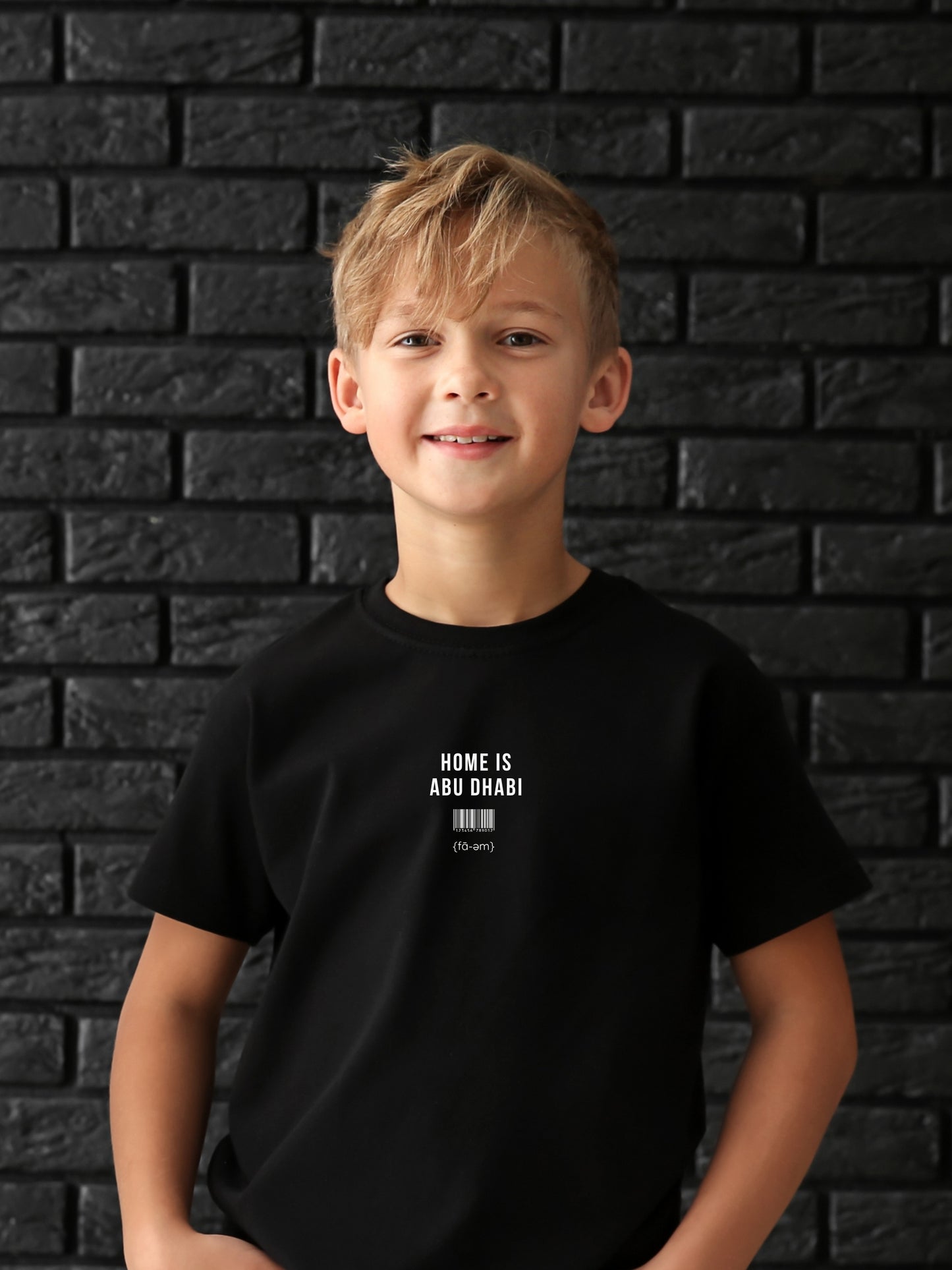 Home is Abu Dhabi (Kids) - T-shirt