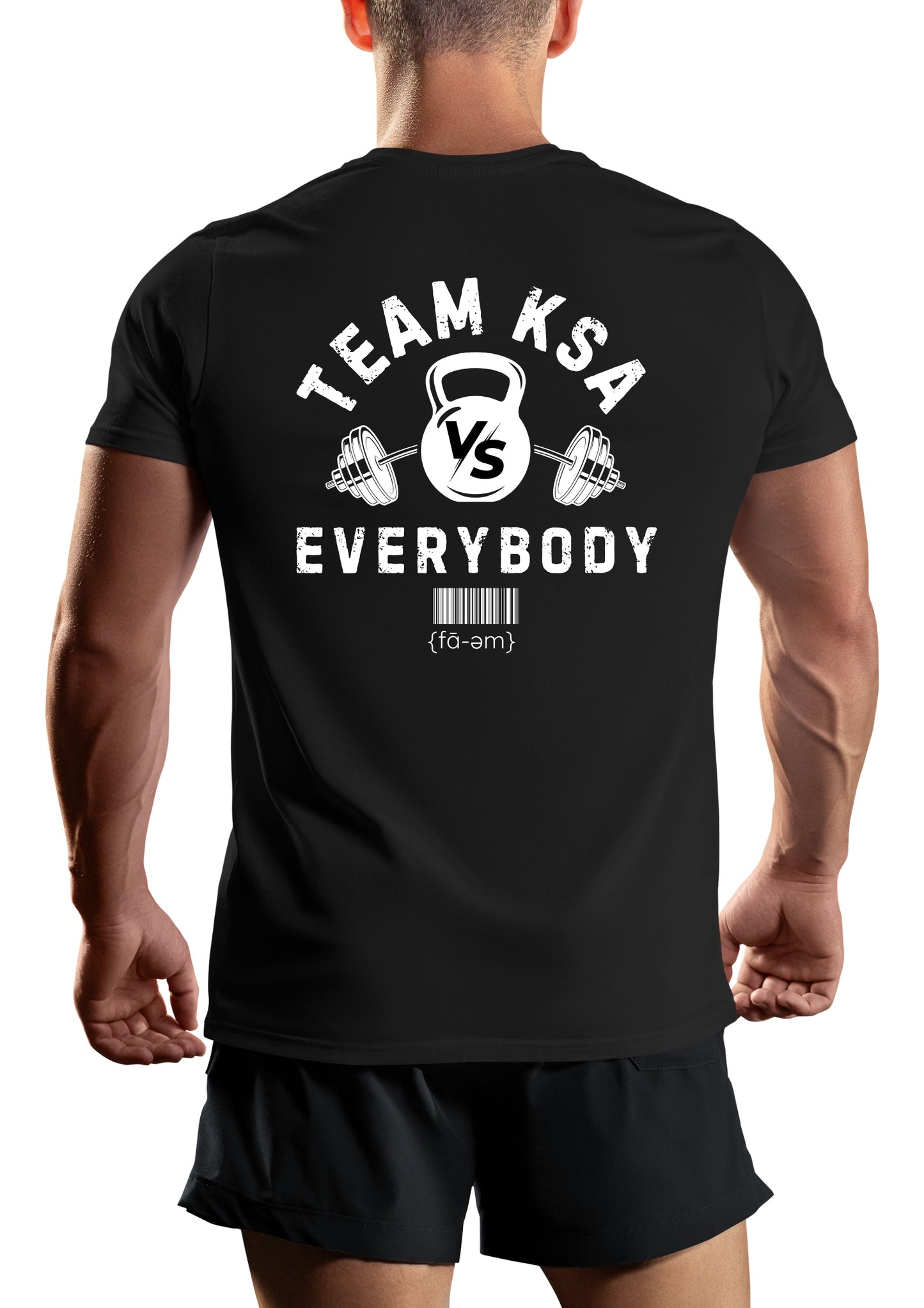 Team KSA vs Everybody Tshirt - Fa-em