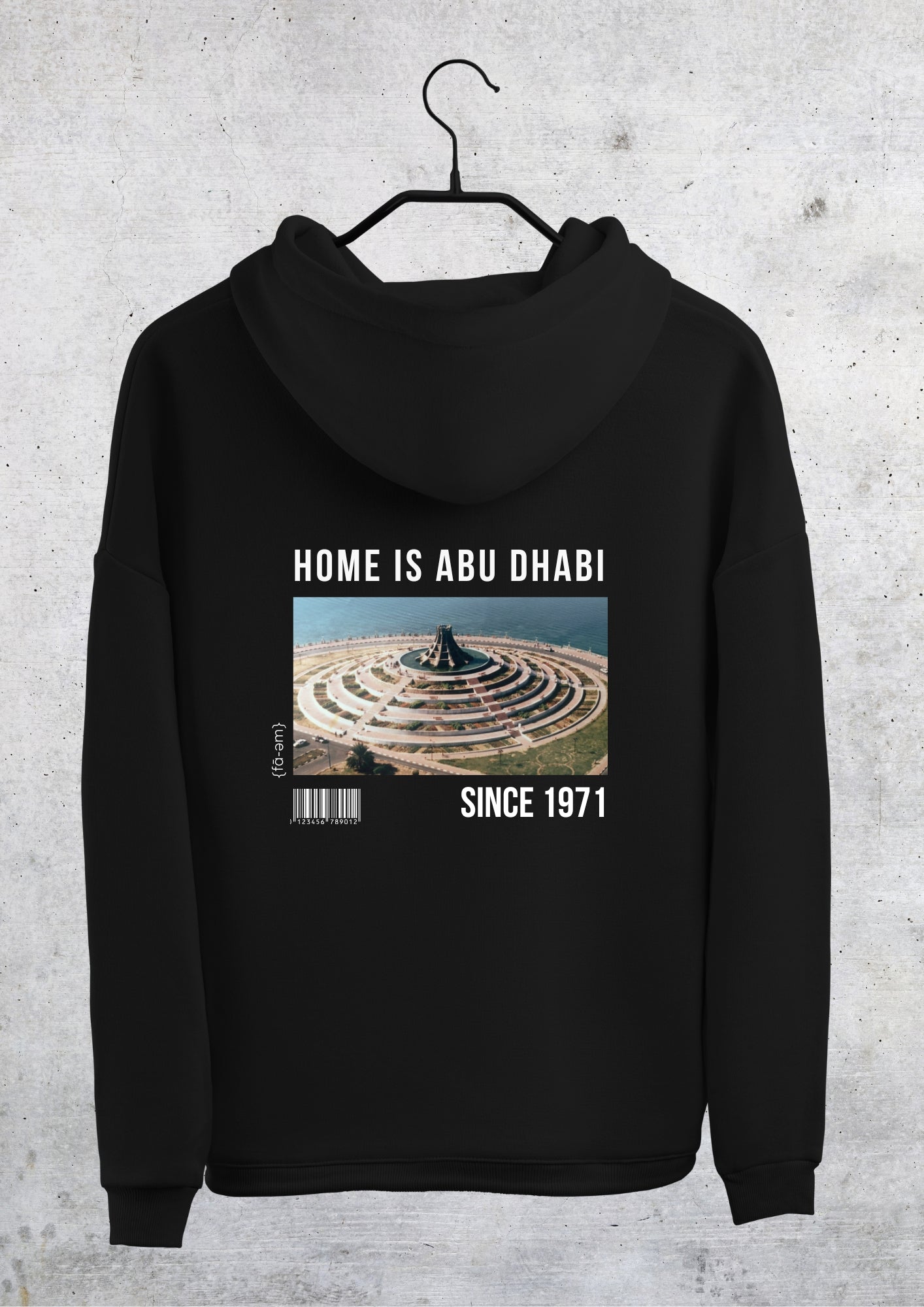 🇦🇪 Home is Abu Dhabi Hoodie 🇦🇪 - Faem