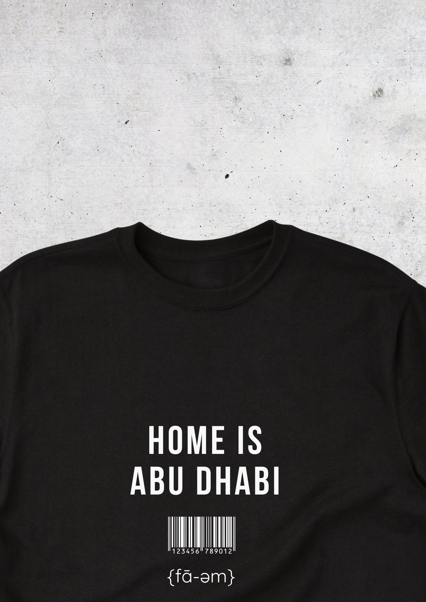 🇦🇪 Home is Abu Dhabi Tshirt 🇦🇪 - Faem