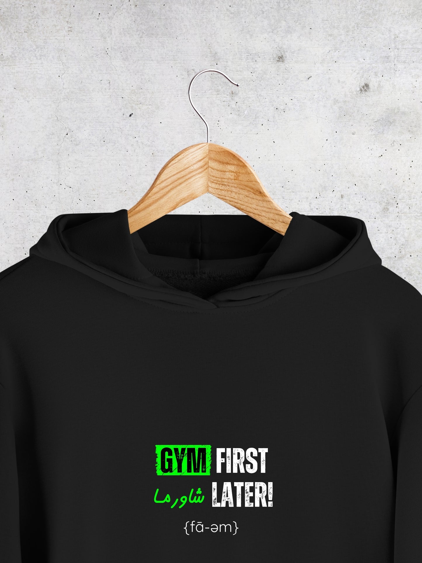 Gym Fist Hoodie - Faem