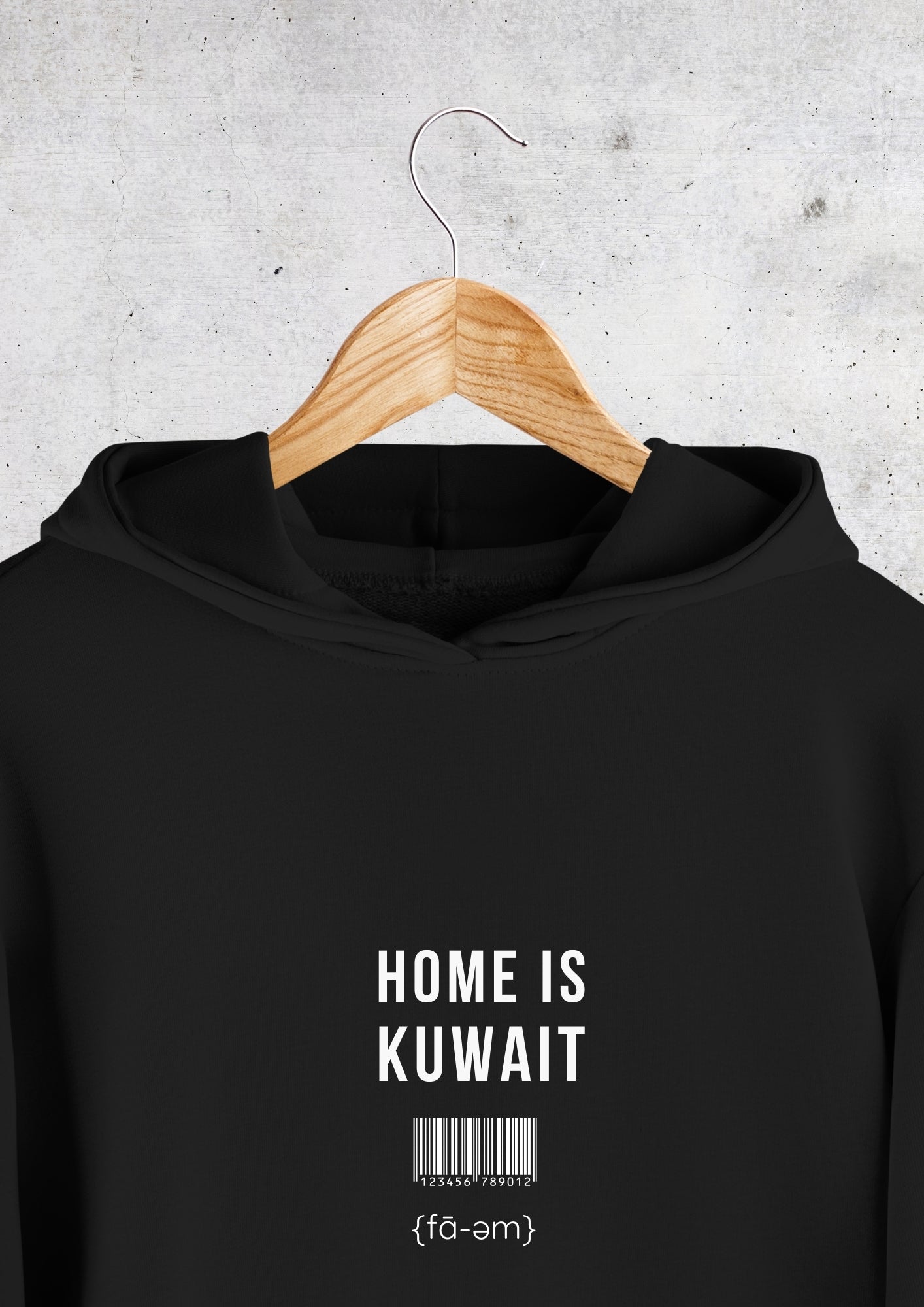 🇰🇼 Home is Kuwait Hoodie 🇰🇼 - Faem