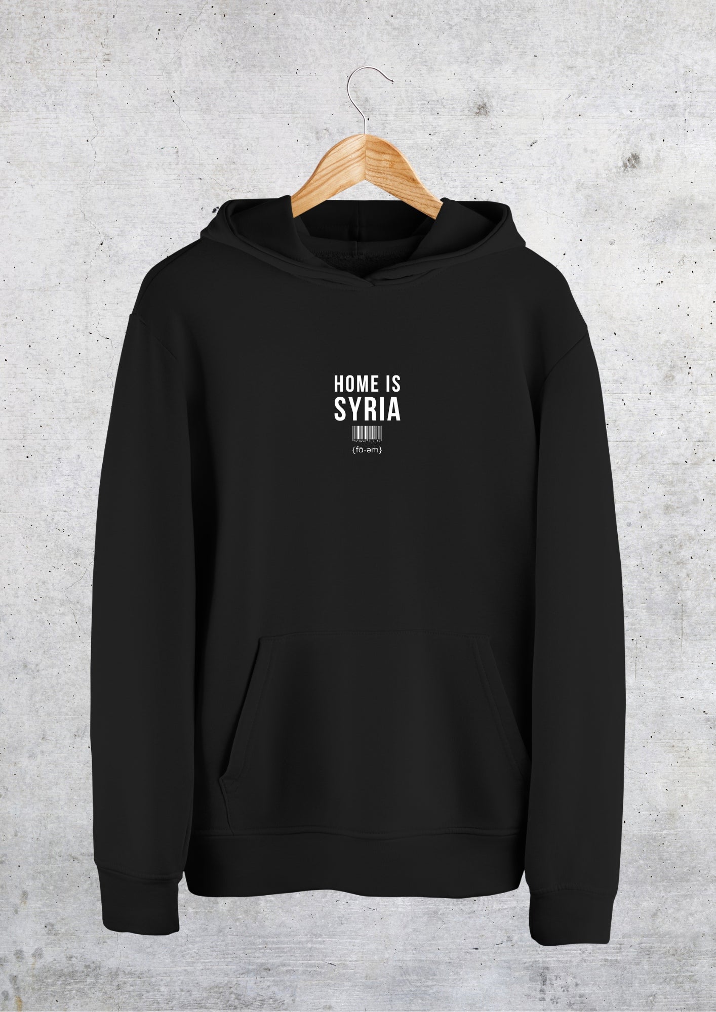 Home is Syria Hoodie - Faem