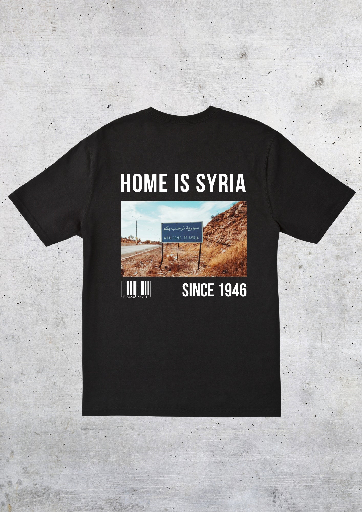 Home is Syria T-Shirt - Faem