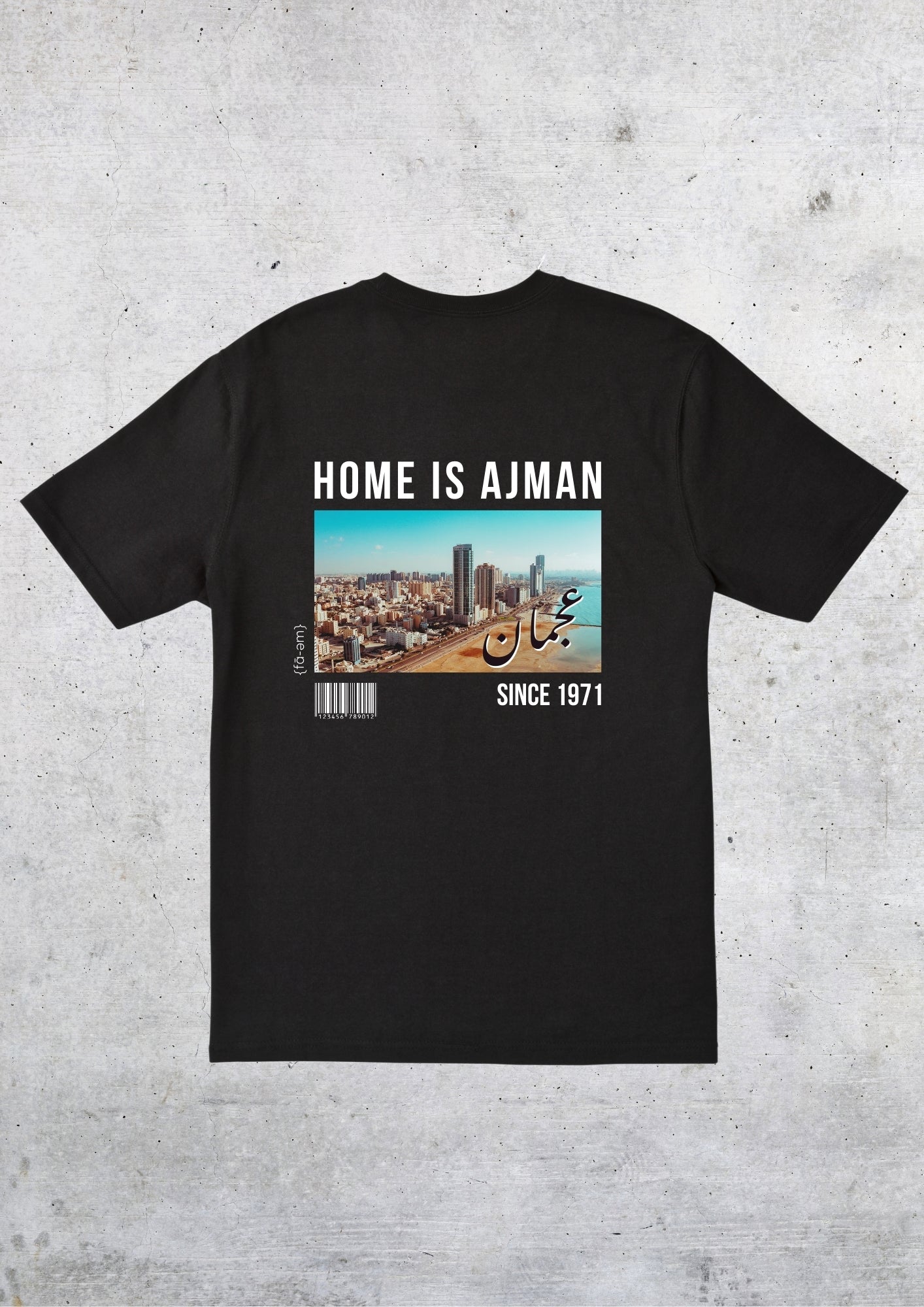 🇦🇪 Home is Ajman T-Shirt 🇦🇪 - Faem