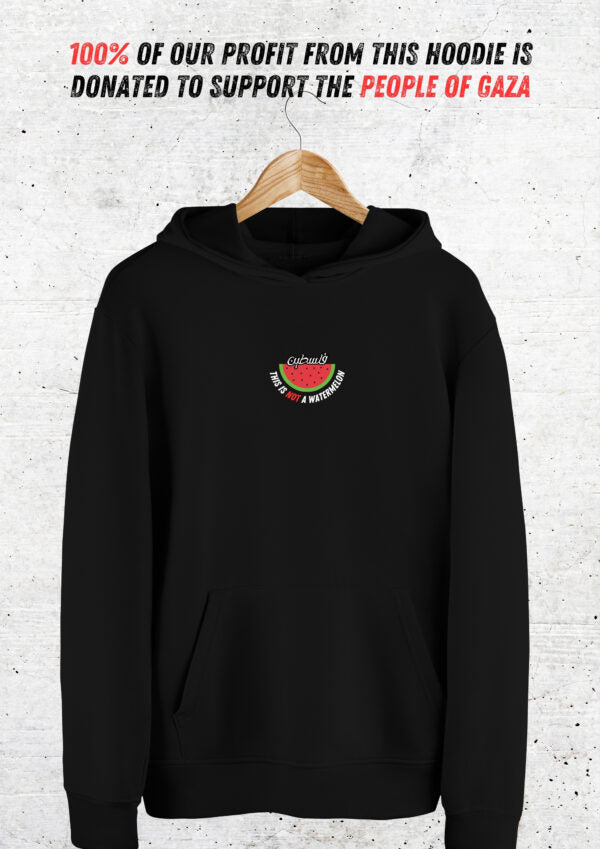 Not A Watermelon Hoodie Unisex - Fa-em