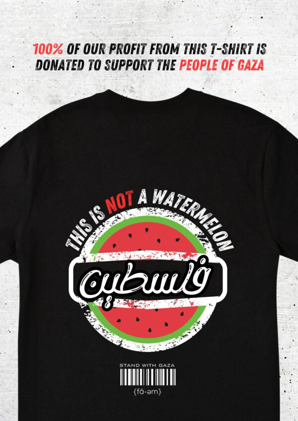 “Not A Watermelon” T-Shirt Unisex - Fa-em