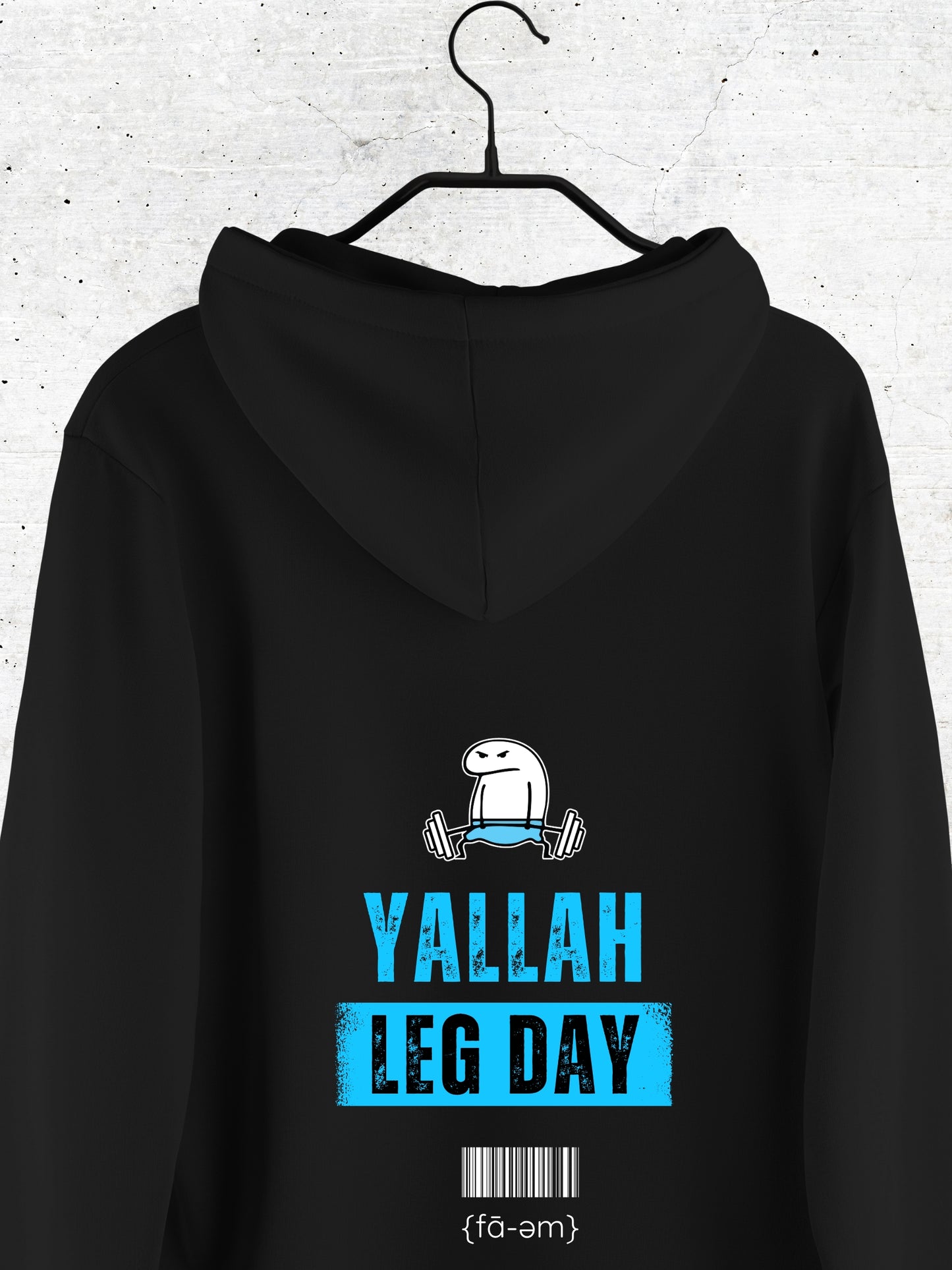 Yalla Leg Day Hoodie - Faem