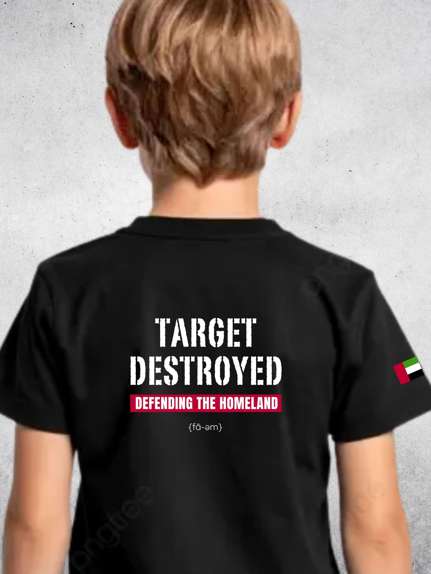 Target Destroyed T-shirt - Kids