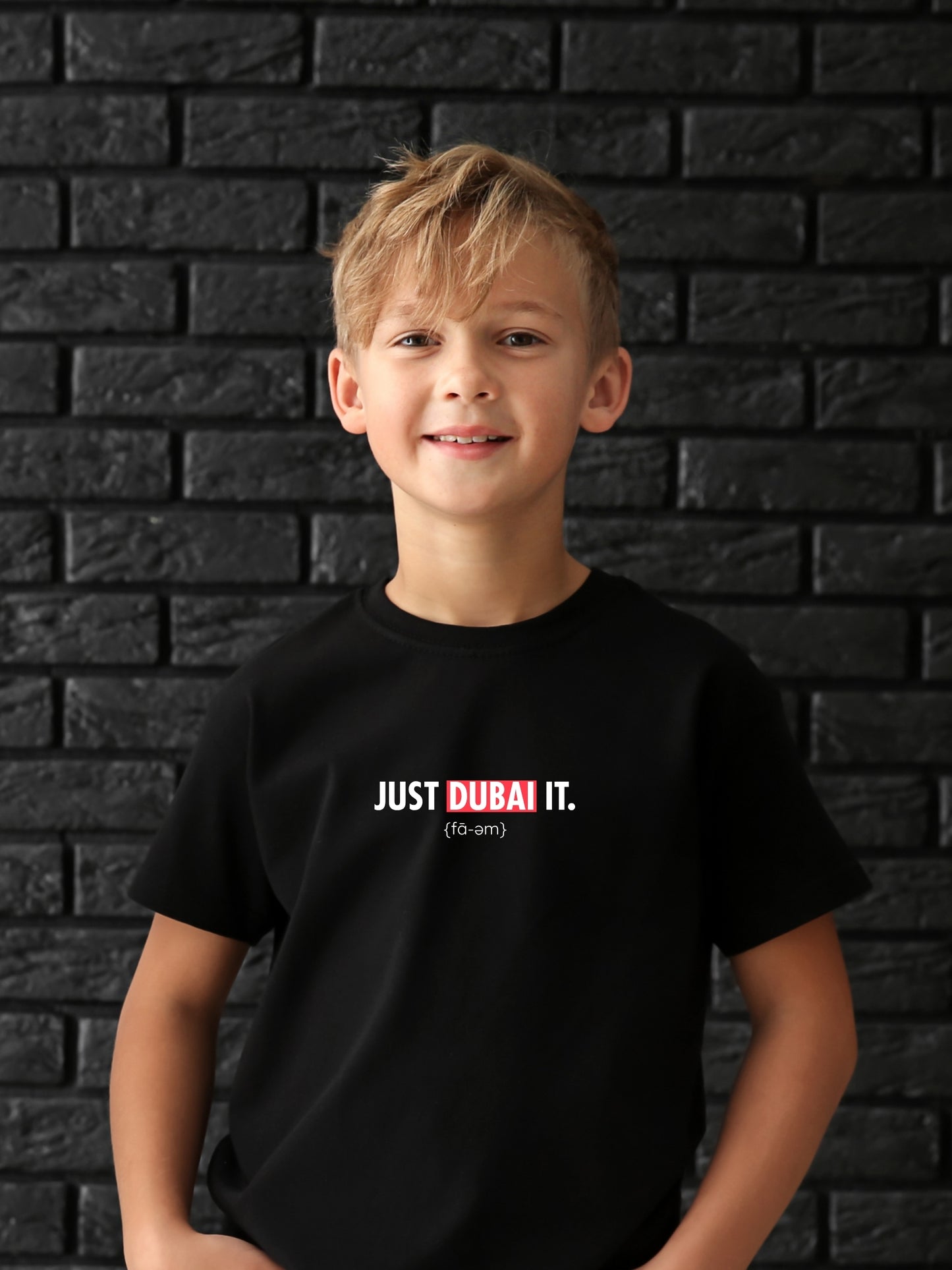 Just Dubai It Kids T-Shirt