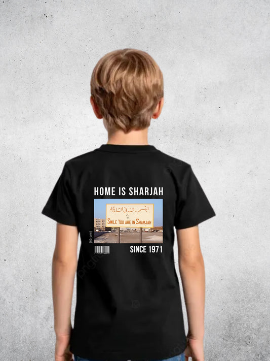 Home is Sharjah (Kids) - T-shirt