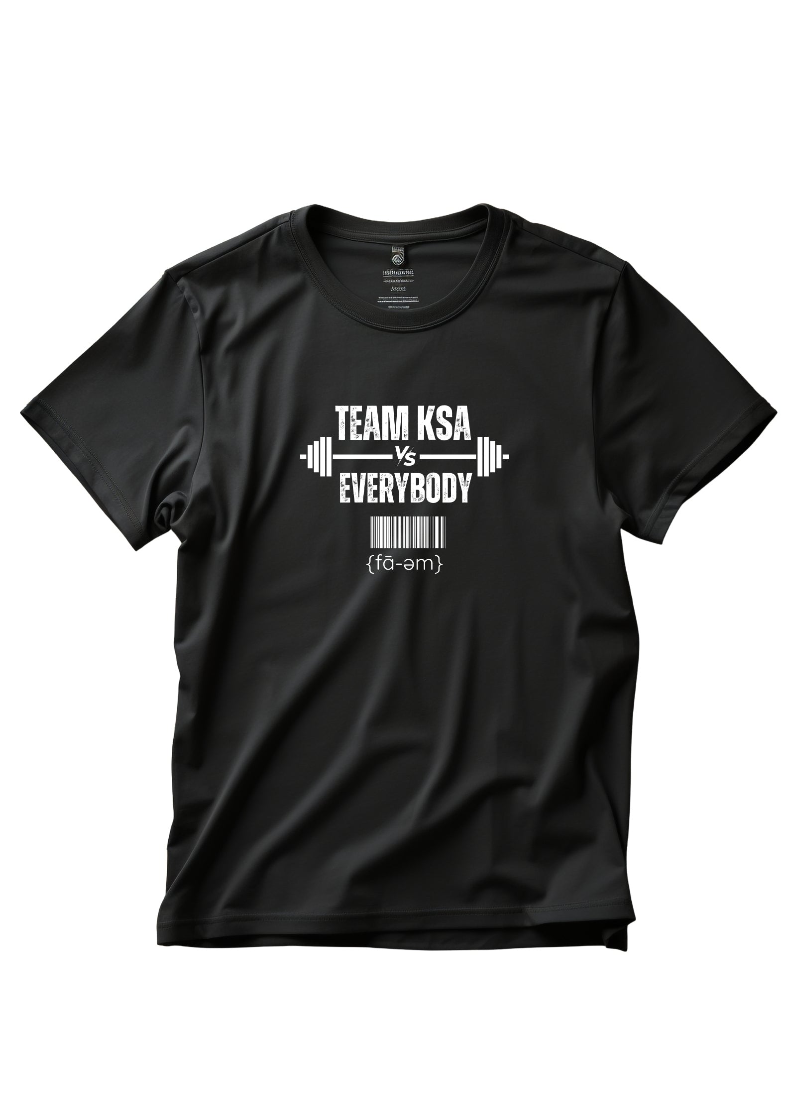 Team KSA vs Everybody Tshirt - Fa-em