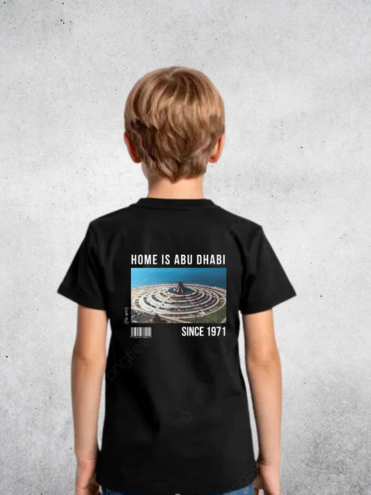 Home is Abu Dhabi (Kids) - T-shirt