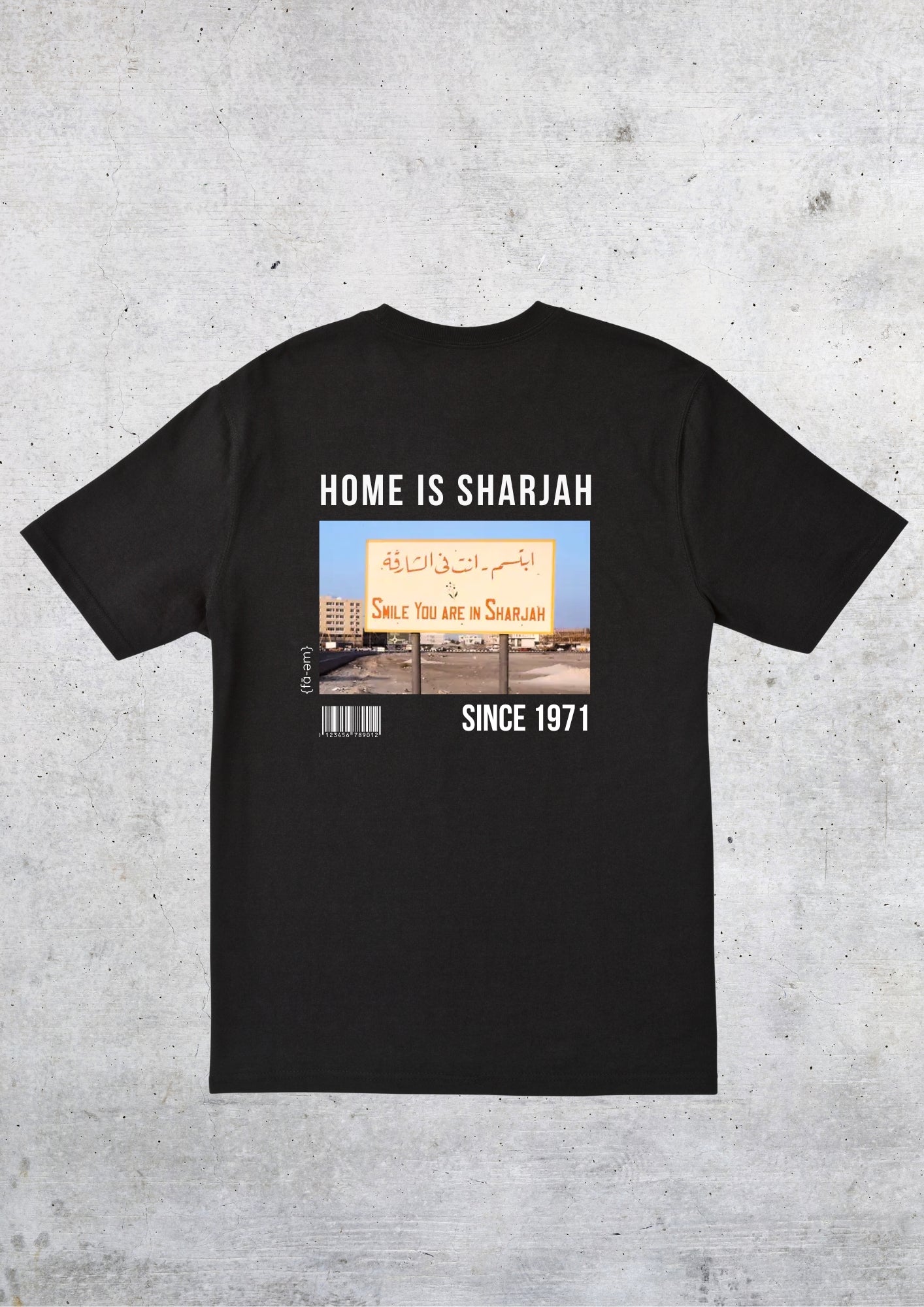 🇦🇪 Home is Sharjah T-shirt 🇦🇪 - Faem