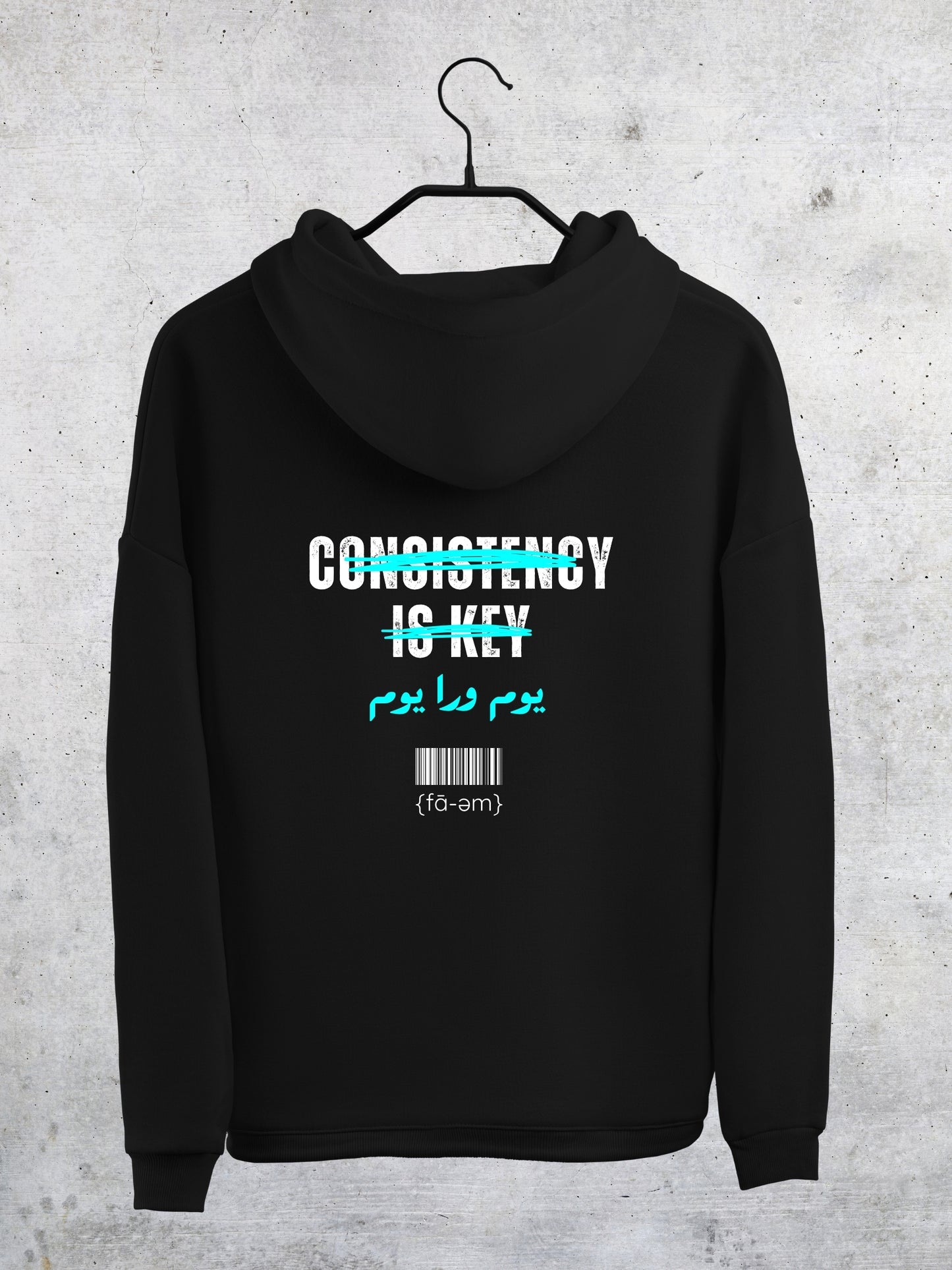 Consistency is Key Hoodie - Faem