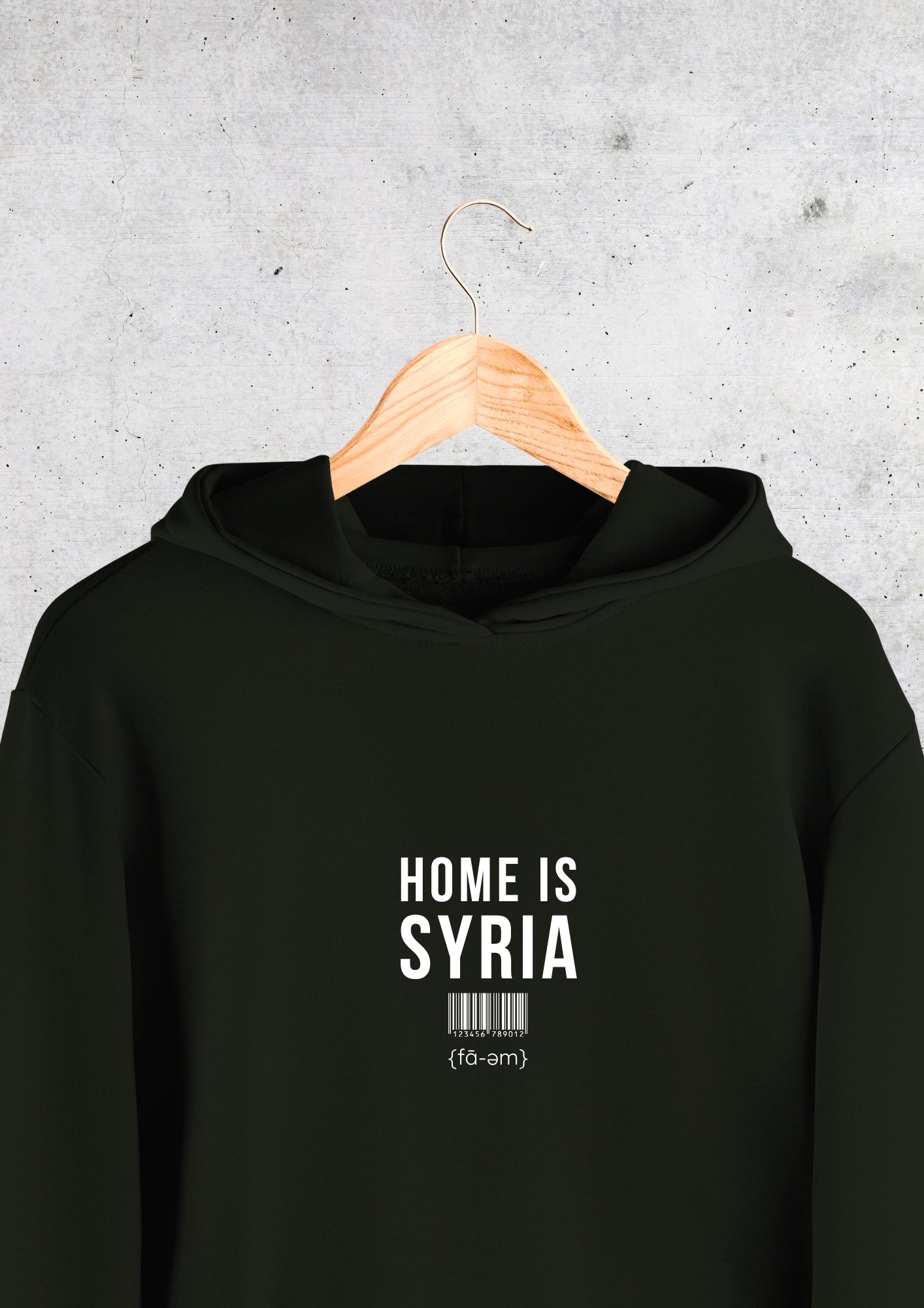 Home is Syria Hoodie - Faem