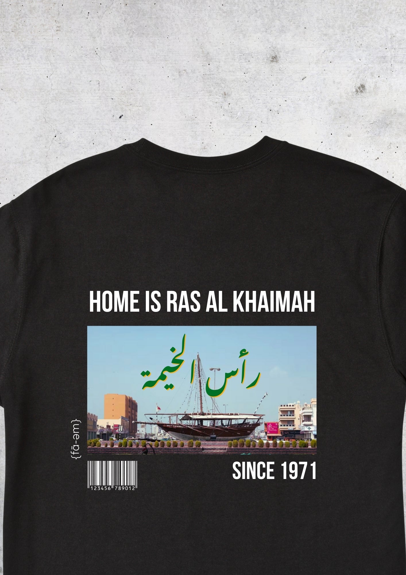 🇦🇪 Home is RAK T-shirt 🇦🇪 - Faem