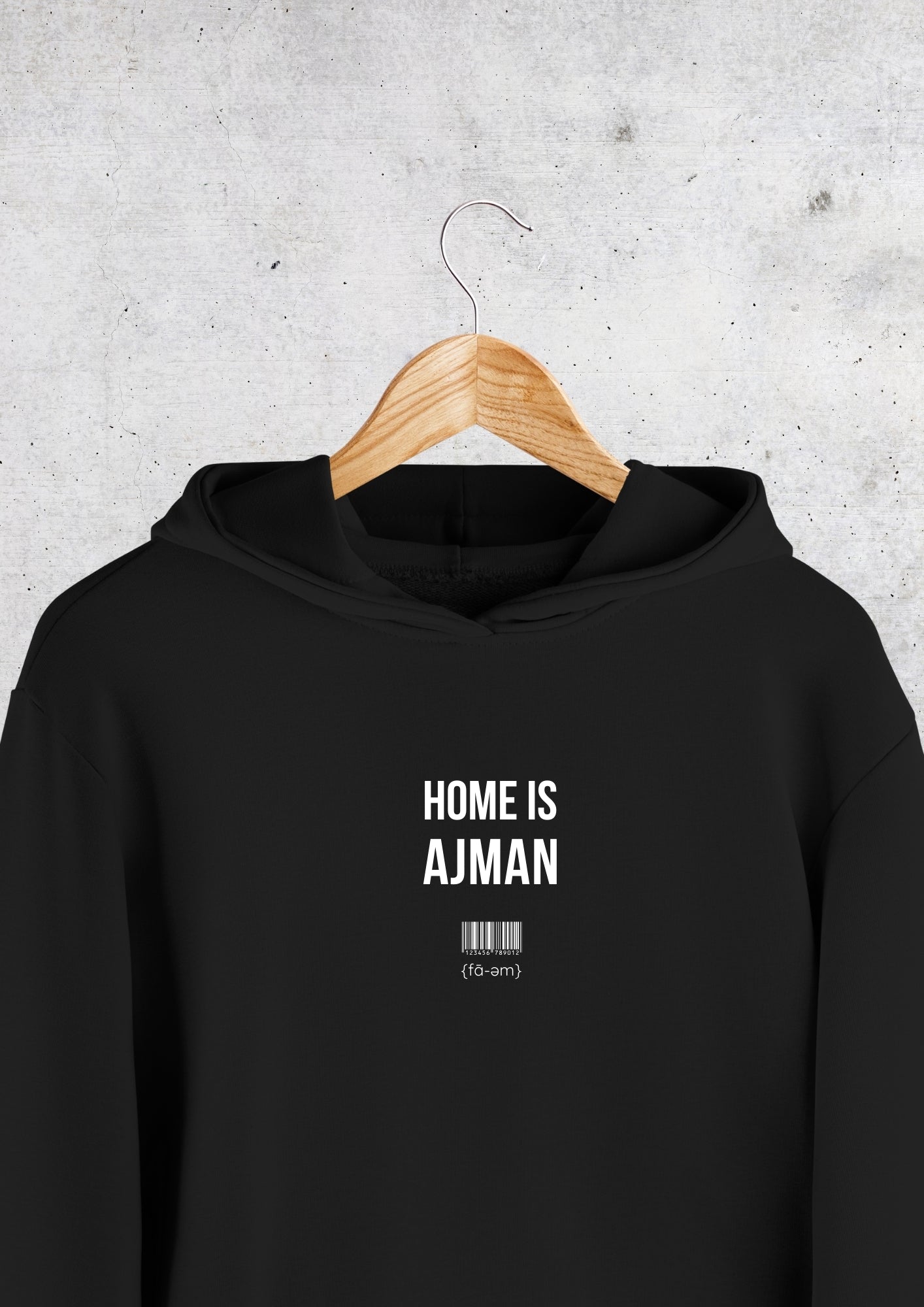 🇦🇪 Home is Ajman Hoodie 🇦🇪 - Faem