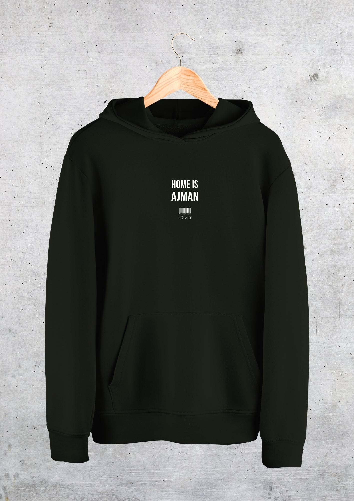 🇦🇪 Home is Ajman Hoodie 🇦🇪 - Faem