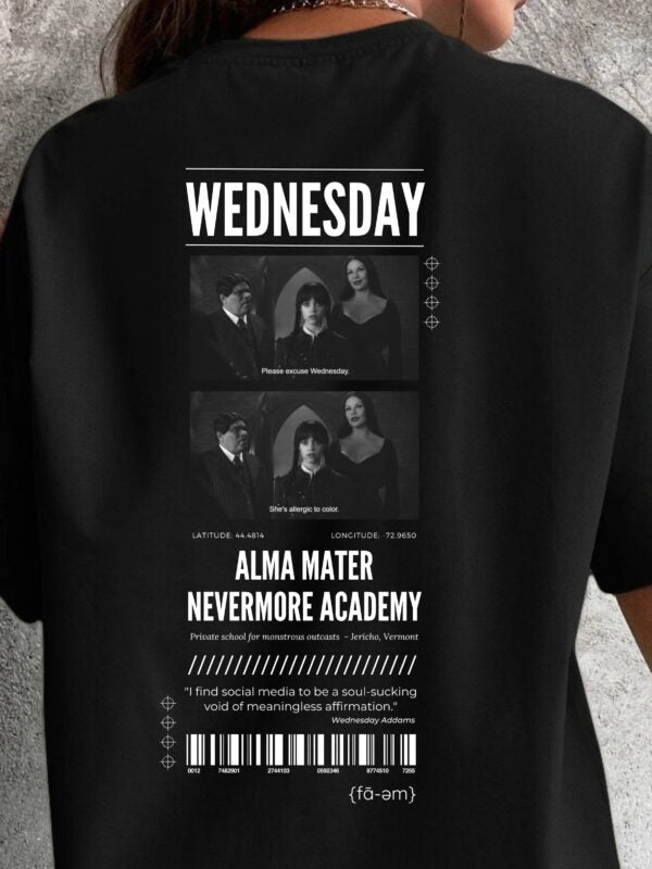 Wednesday T-Shirt Unisex - Fa-em