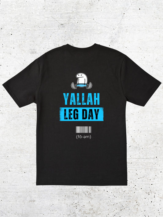 Yalla Leg Day Tshirt - Faem