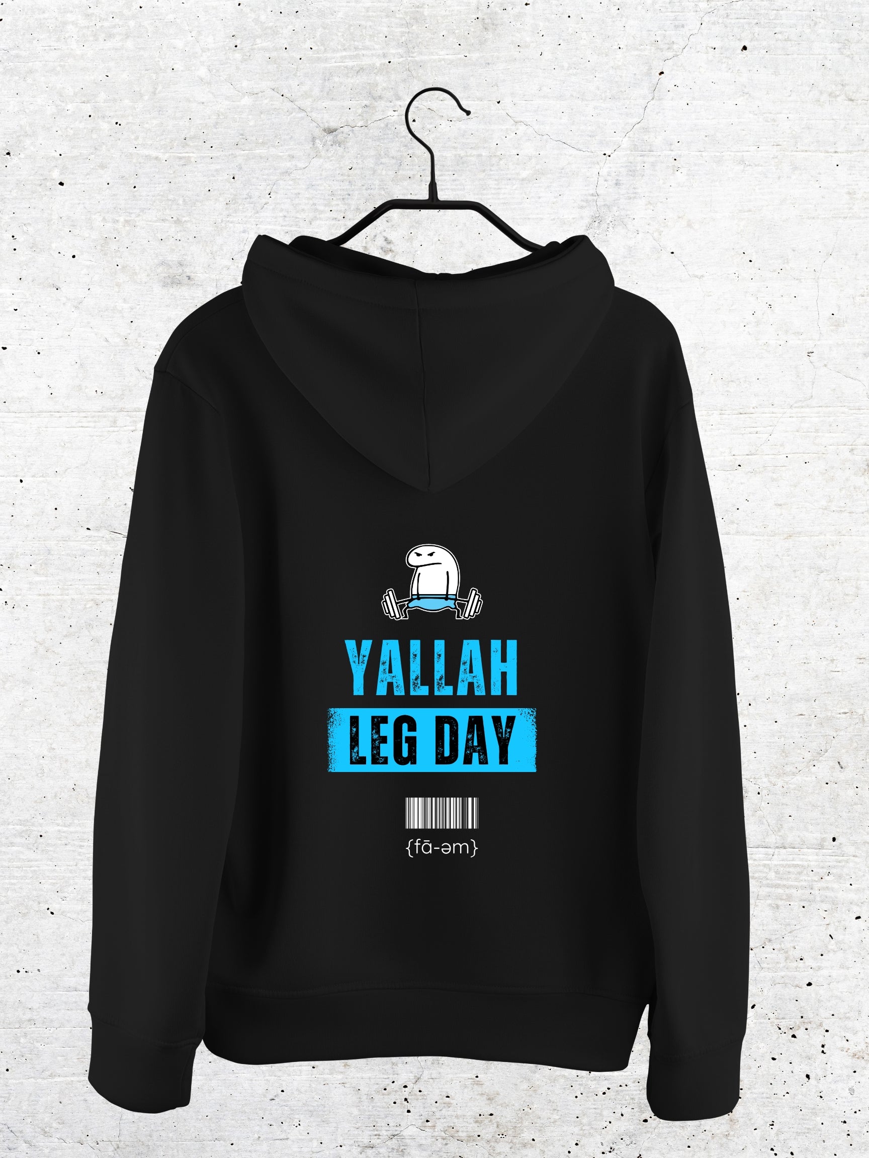 Yalla Leg Day Hoodie - Faem